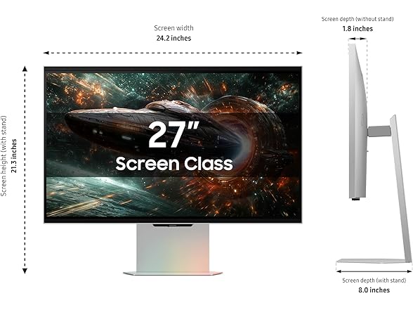 Samsung 27" UHD 3D Monitor | LS27FG900XNXZA