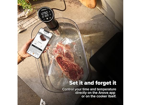 Anova Culinary Sous Vide Precision Cooker 3.0 (WiFi), 1100 Watts, Stainless Steel (Open Box)