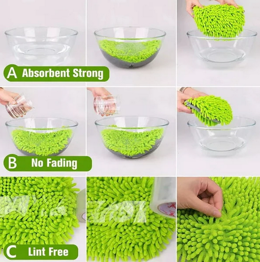Route Auto Car Cleaning Washing Mop Brush Adjustable - Gallery 7