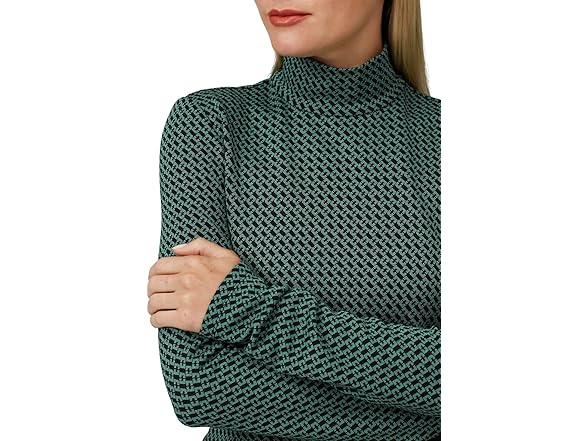 DVF Green Turtleneck (L)