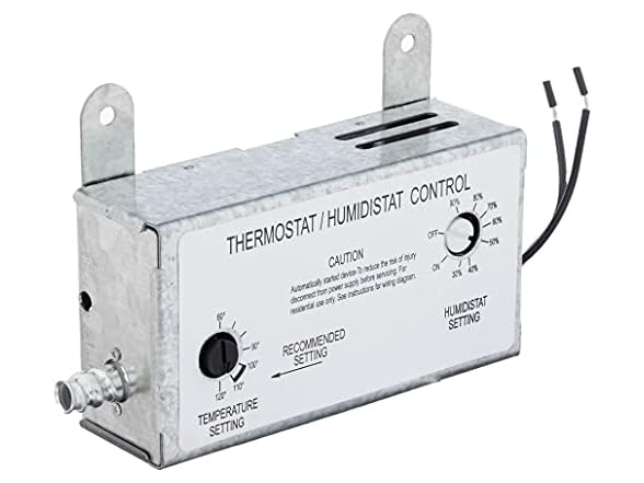 iLIVING Humidity and Thermostat Control
