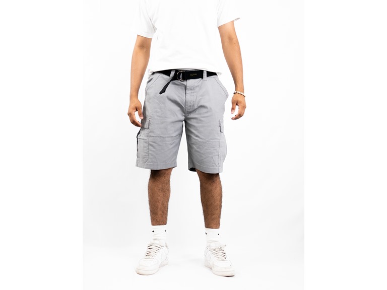 Bay York Men's Ripstop Cargo Short with Belt