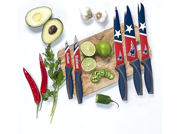 New England Patriots Knife Set