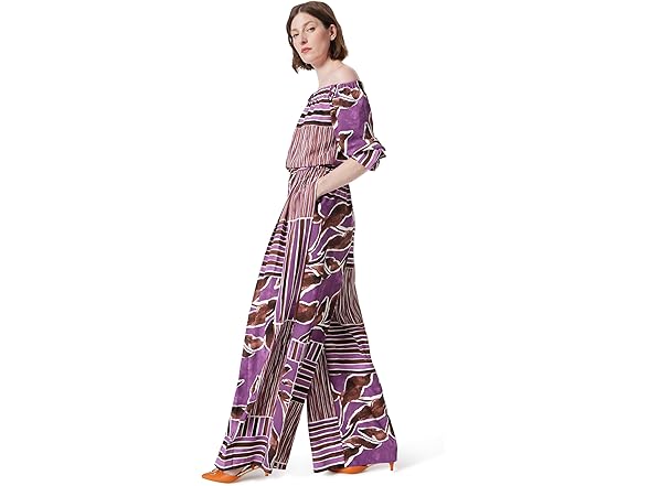 DEE OCLEPPO Womens Violet Jumpsuit