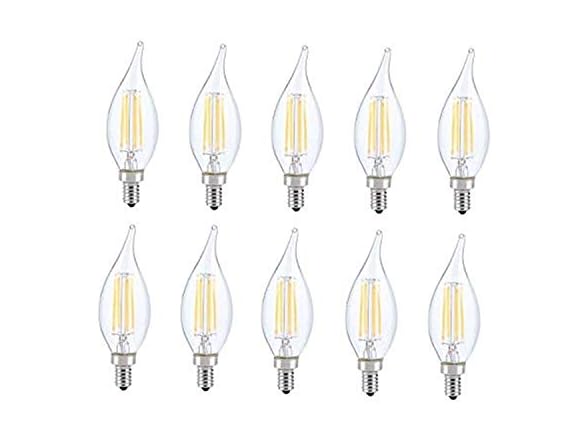 Elitco Lighting 12Pcs Dimmable Light Bulbs