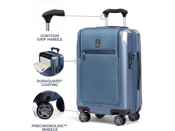 Travelpro Platinum Elite Hardside 21" Carry On w/ Laptop Pocket
