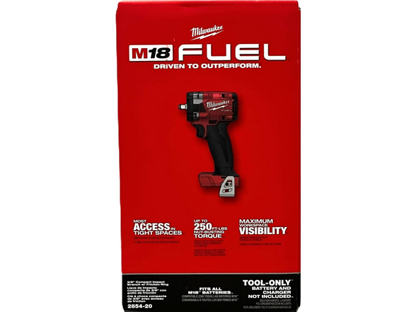 Milwaukee FUEL 2854-20 3/8 Brushless Impact Wrench