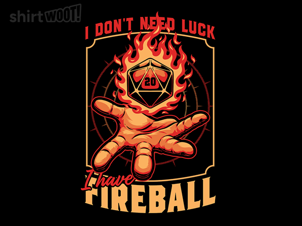 RPG Dice Luck Fireball