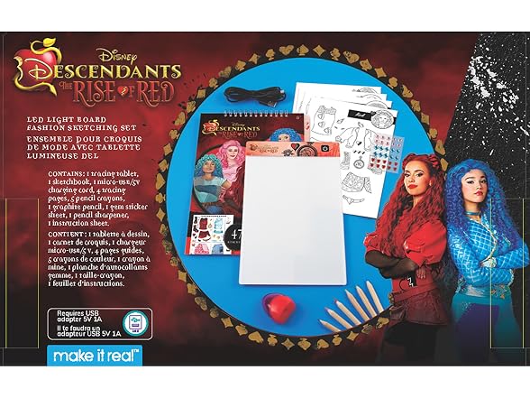 Make It Real: Descendants 4 Rise of Red - LED Light Board