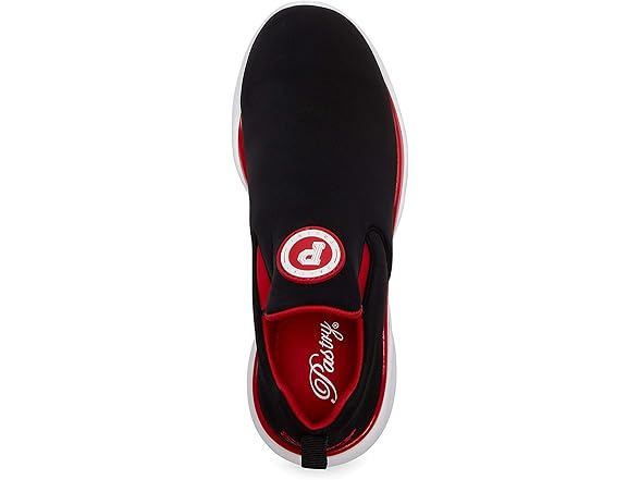 Pastry Phoenix Sneaker Black/Red Adult, Size 8
