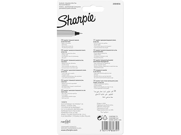 Sharpie Permanent Markers | Ultra-Fine