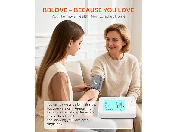 BBLOVE Blood Pressure Monitor