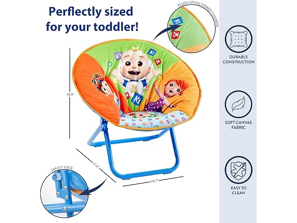 Idea Nuova Cocomelon Saucer Chair