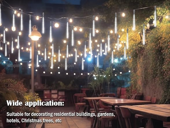 192 LED Falling Rain Lights Outdoor