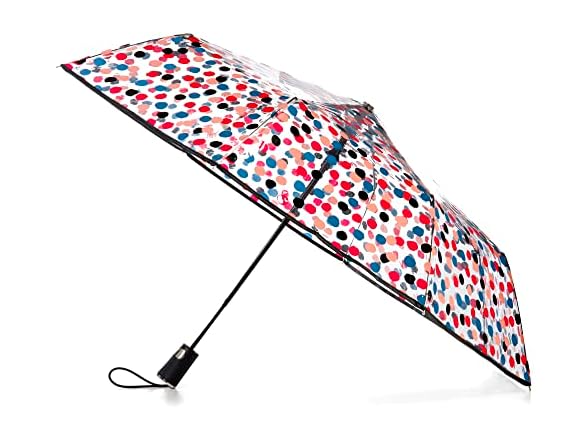 Totes Compact Auto-Open Hi-Vis Umbrella