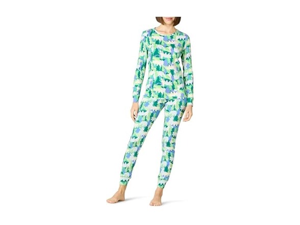 Emerald Green/Ivory, Holiday Bear Camo