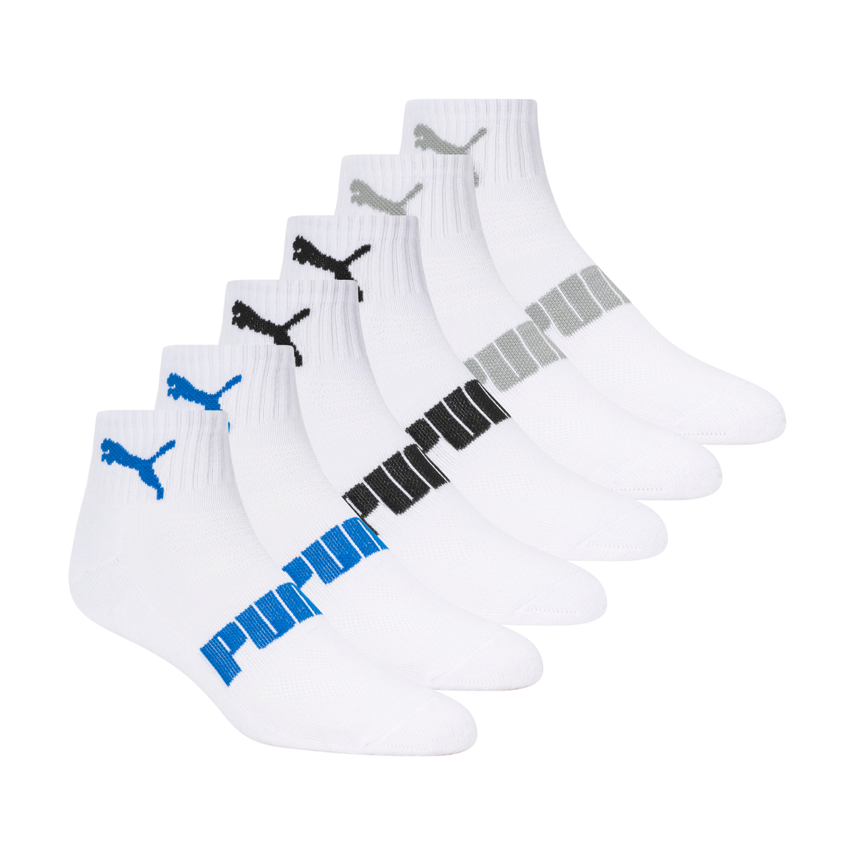 PUMA Men's 12-Pairs Quarter Crew Socks - Gallery 11