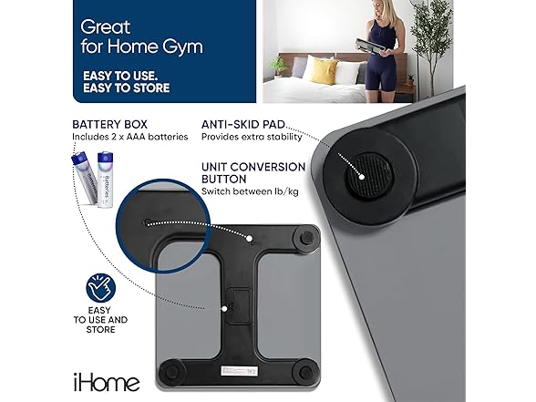 iHome Digital Scale 799296