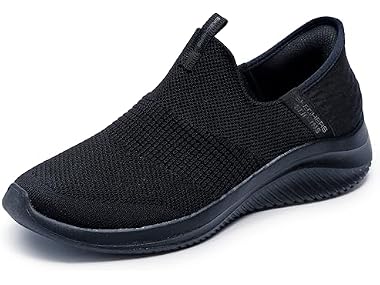 $29.99, Was $105, 71% Off! Skechers Women's Hands Free Ultra Flex 3.0 Slip On's dealfomo