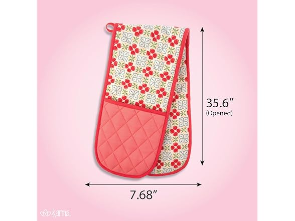 Karma, Double Oven Mitt Lemon