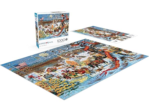 Buffalo Games - 1000 Piece Jigsaw Puzzle Holiday
