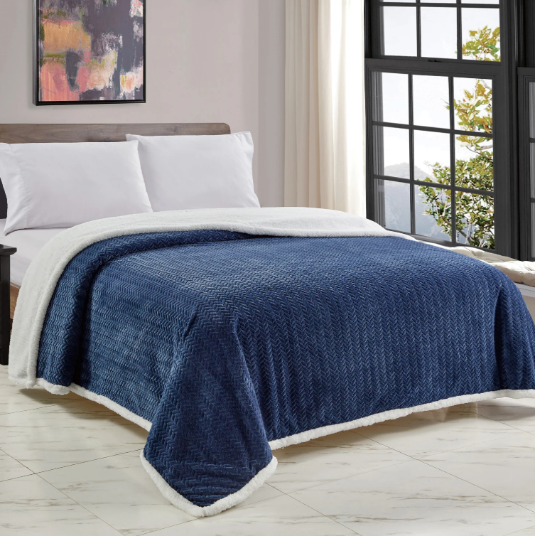 Jacquard Micro Plush Braided Blanket - Gallery 7