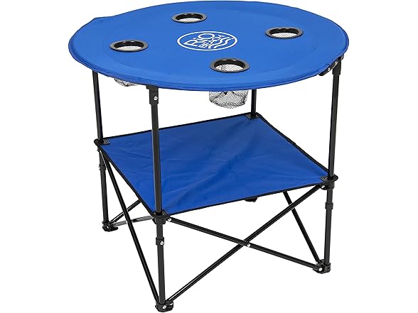 Rio Brands 28" Round Folding Table