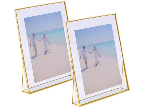 PHOSPHOR 8 x 10 Gold Picture Frame