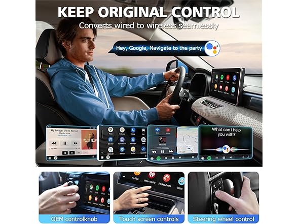 Wireless Android Auto Car Adapter