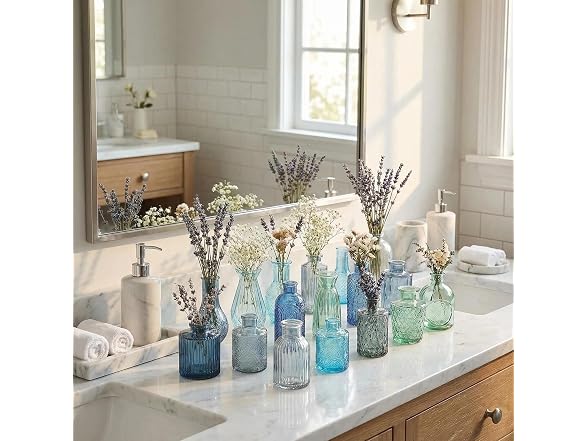 32 PCS Assorted Vintage Bud Vases