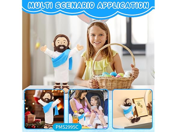 Yelakey 13" Jesus Plush - Gallery 6