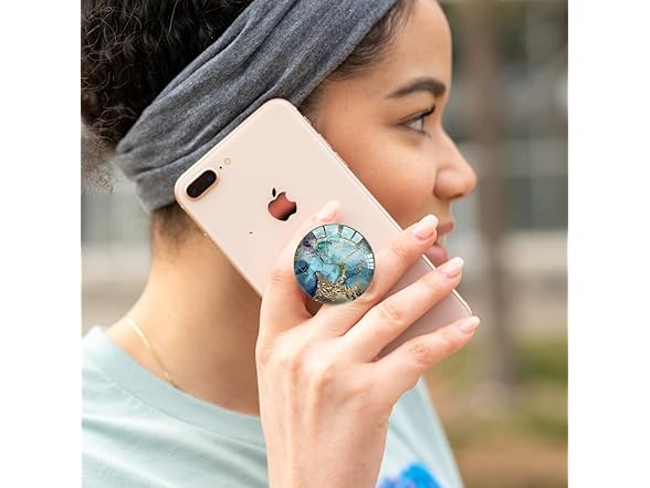 WUYULB Clear Crystal Phone Grip