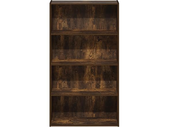 Furinno PASIR Book Shelf, 4-Tier Bookshelf