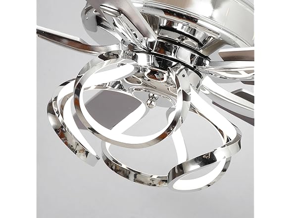 Parrot Uncle F6367-PU 52" Modern Ceiling Fan
