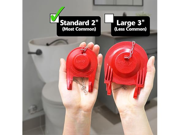 Korky Standard 2-Inch Platinum Complete Toilet Rep