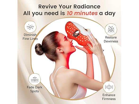 tinkoola Red Light Therapy Mask