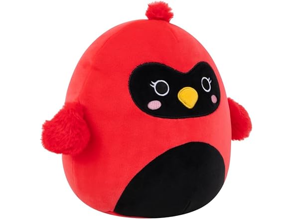 Squishmallows Original 8in Cazlan The Red Cardinal