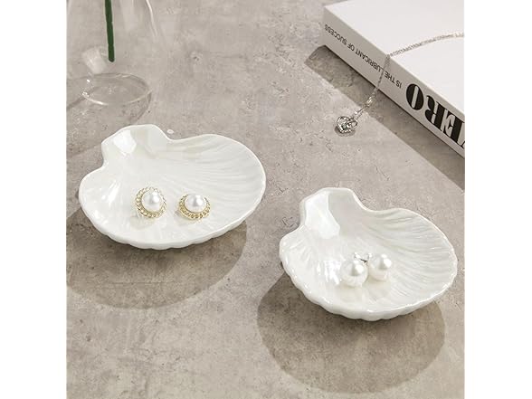 YZMICSTAR Shell Ring Trinket Dish