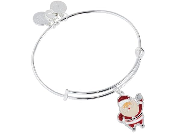 Alex and Ani Holiday Santa Bangle