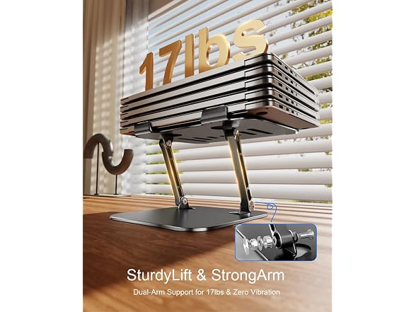 LINTYLE Adjustable Laptop Stand for Desk