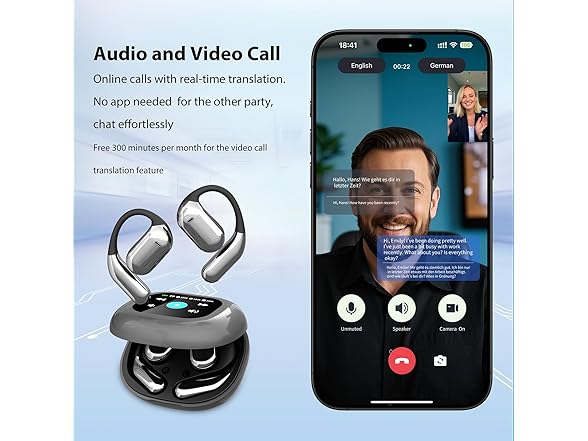 AI Language Translator Earbuds