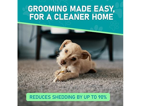 Double Sided Pet Grooming Brush 2-Pack