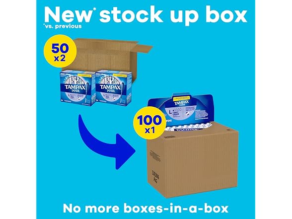 Tampax | Pearl Tampons 100 Count