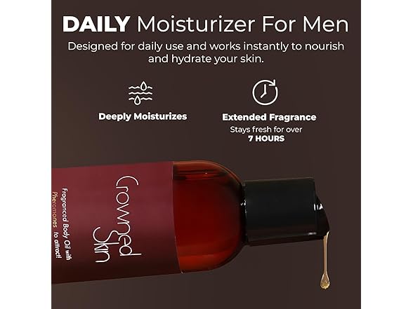 Crowned Skin King Cologned Body Oil