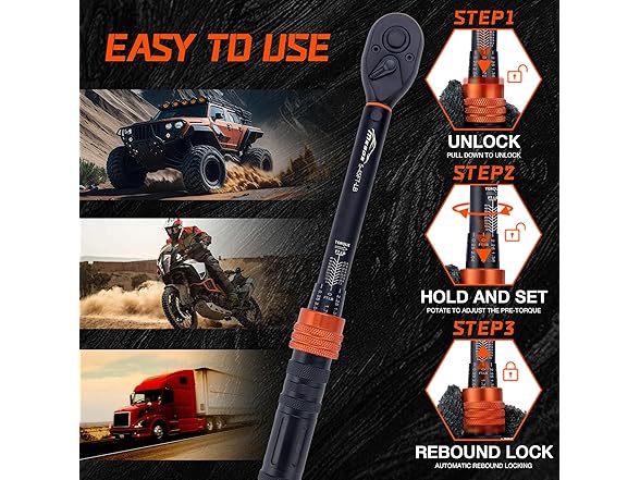 MESGS 3/8-Inch Drive Torque Wrench