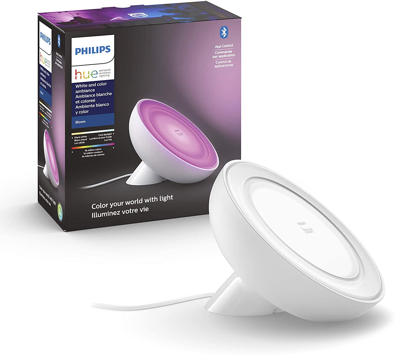 Philips Hue Bloom White/Color Smart Lamp - Gallery 16