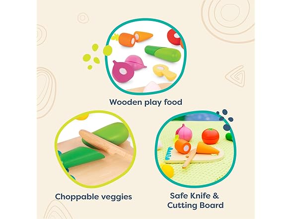 B. toys – Chop 'n' Play – Vegetables