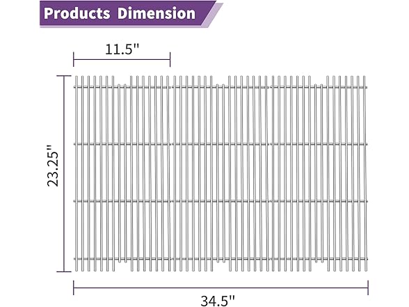 Boloda Cooking Grid Grill Grates 3pk