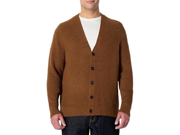 Amazon Essentials Men Relaxed-fit Cotton Cardigan