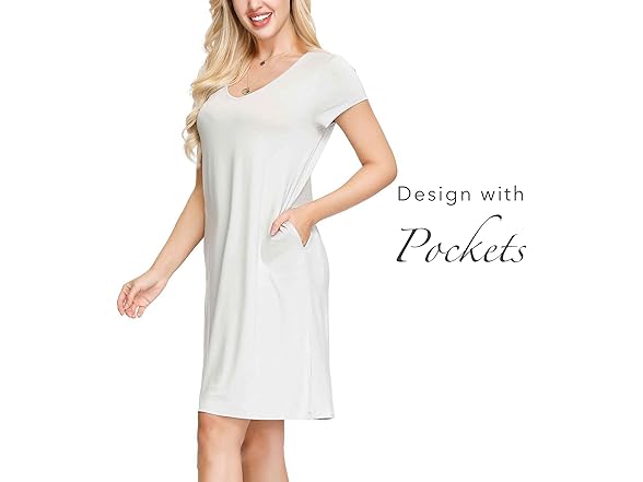 INK+IVY Grey Maxi T-Shirt Dress (L)